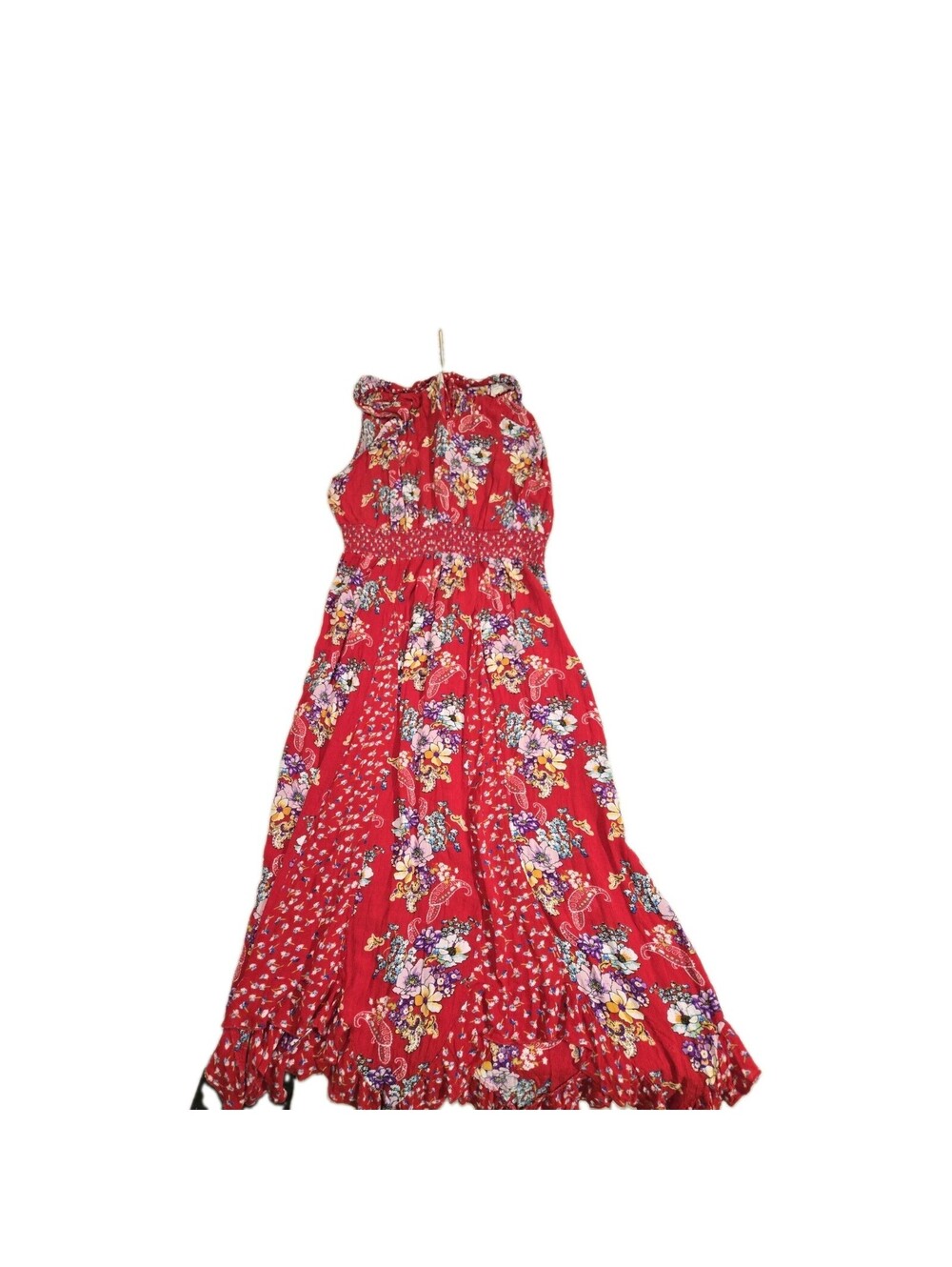 *BILA*Boho Chic Sleeveless Maxi-Dress●Sz.XXL●Rayon●Lite & Airy●Clean●Pre-Loved❤️